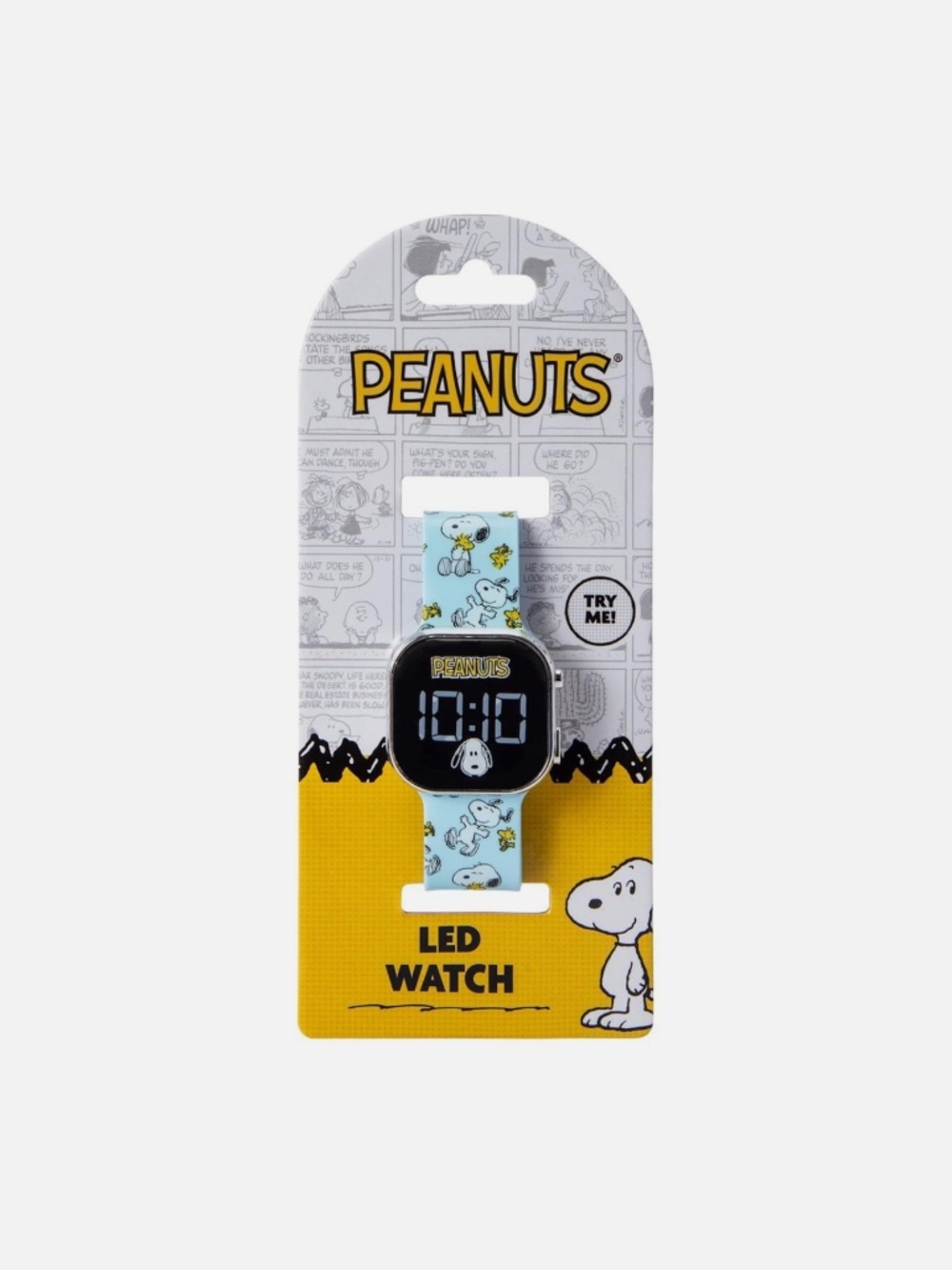 Peanuts Snoopy LED Wristwatch Kids Digital Watch Collectible